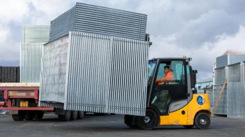 Flytbar mobilport med hurtig installation