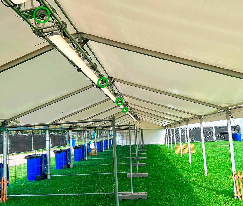 Inspektion af hegnslinje